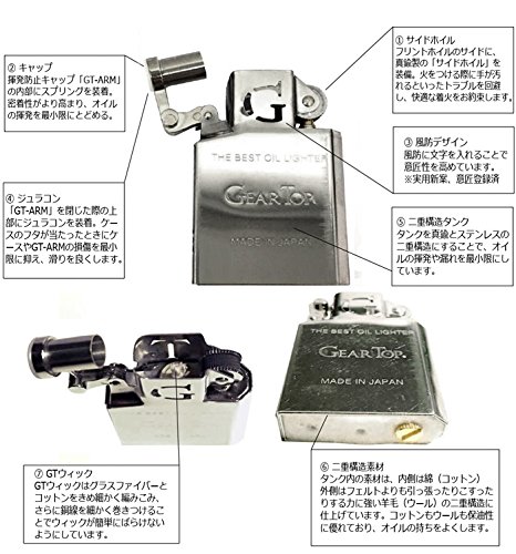 Amazon.co.jp: 【GEAR TOP】ギアトップ GT1-02 ニッケルサテン 日本製